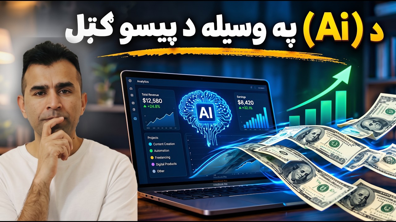 Making Money With AI | Ishaq Sadat | له نوې ټکنالوژۍ زده‌کړه او کاري فرصتونه