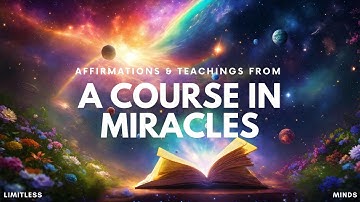 🕊️ A Course In Miracles 👼 Affirmations: 15 Minutes