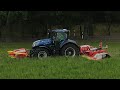 New Holland T7.315 HD BluePower mit Pöttinger NovaCat A10