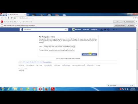 Thay đổi đường link URL cho Fanpage Facebook