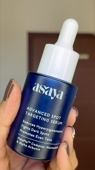 Asaya Advanced Spot Targeting Serum Review ! @WorldofAsaya  #youtubeshorts #serum #skincare
