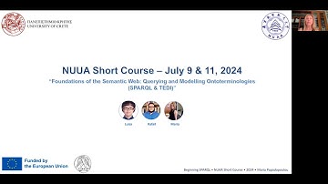 "Semantic Web Foundations: Querying and Modelling Ontoterminologies": NUAA Short Course, Part 1