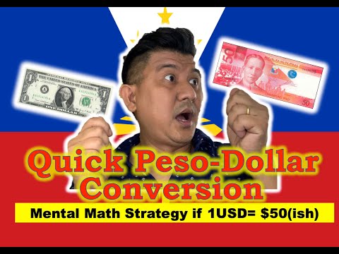 US Dollar u0026 Philippine Peso Conversion made Easy