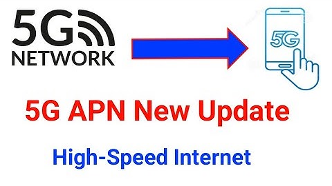 AT&T Internet Servers 5G APN Settings for Android