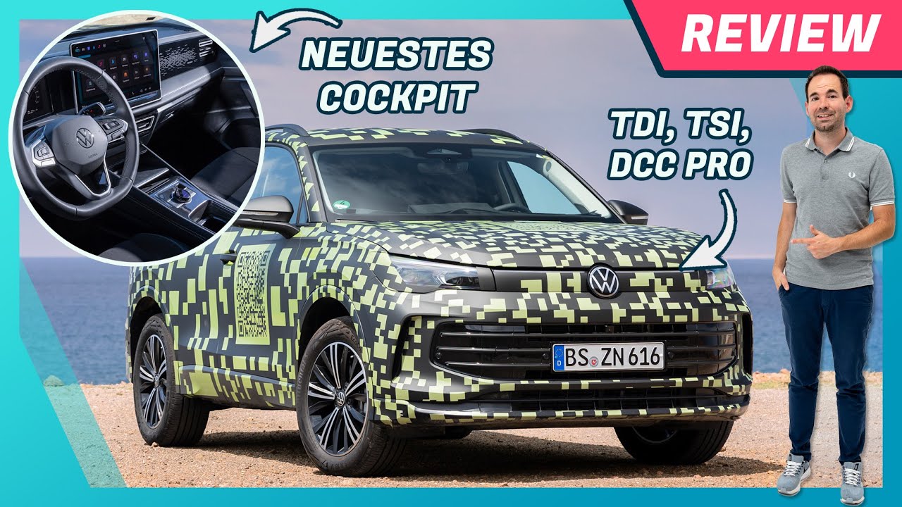 VW Tiguan 2023 - Alle Infos - Komplett neues Cockpit, weniger Touch & High  Tech Fahrwerk im Test 