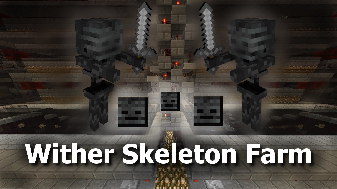 Minecraft Tutorial - Wither Skeleton Farm