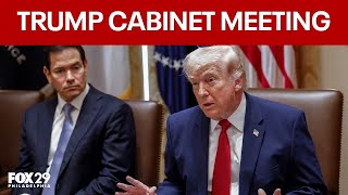 Trump cabinet meeting: March 26, 2024