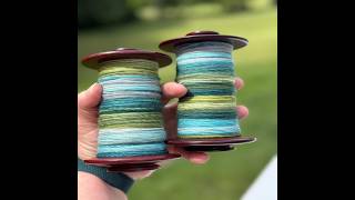 TDF 2026 Stage 20: Plying day! 3-ply Rambouillet fractal and Navajo Ply Natural Blend!