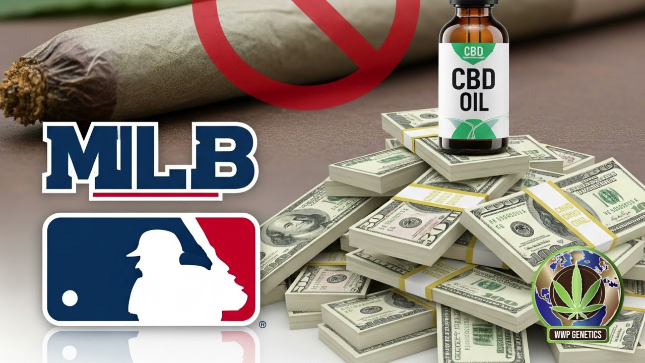 From Ban to Brand: MLB's Big Shift on Cannabis @wwpgenetics