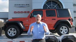 Thompsons Chrysler Dodge Jeep Ram Delivery