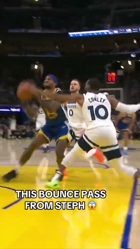 THIS PASS FROM STEPH ?