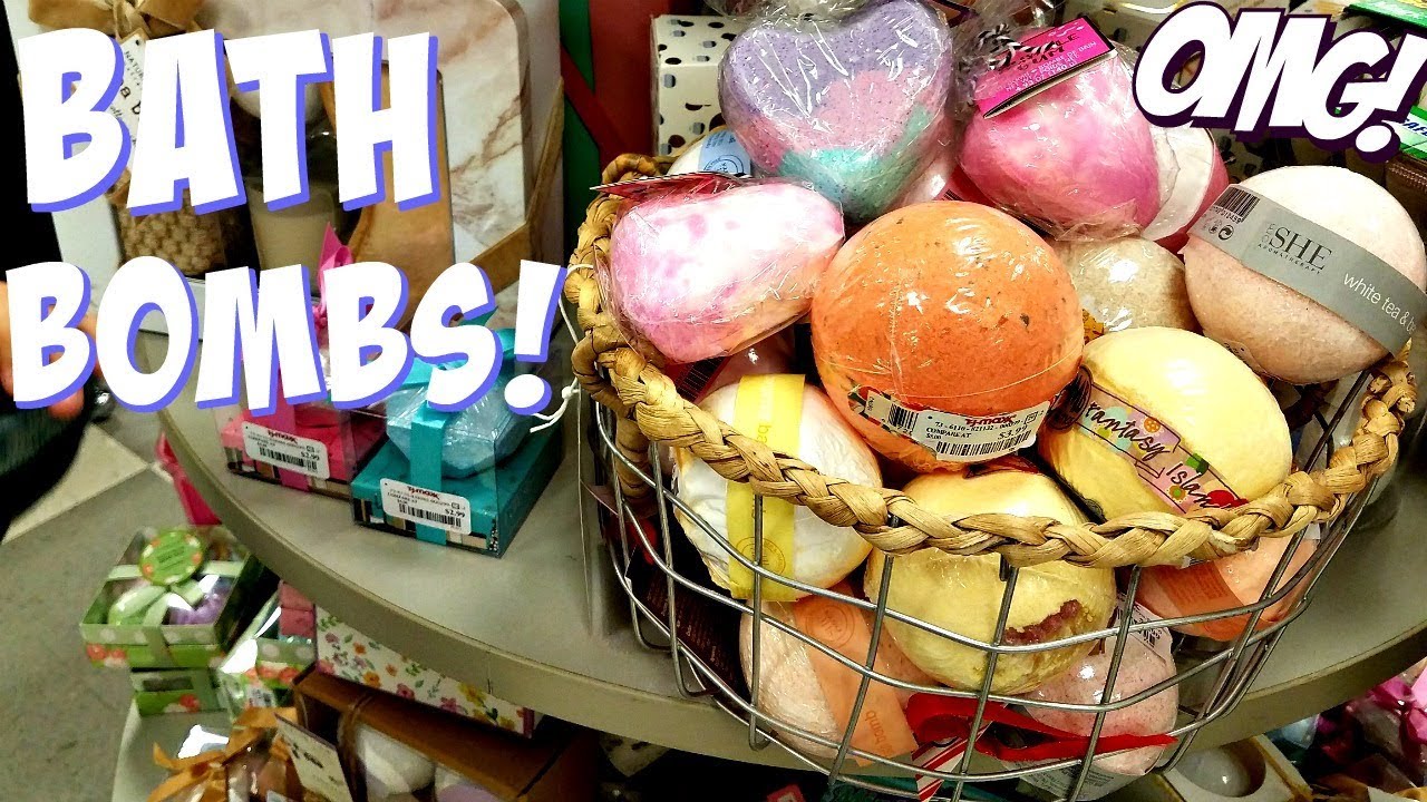 Shop With ME! TJ MAXX BATH FIZZIES & BEAUTY 2017 YouTube