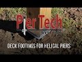Deck Footings with Helical Piers