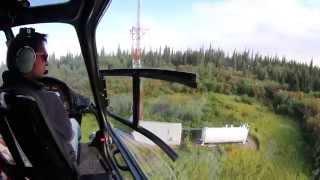 Helicopter landing between tower guy lines by ah905 128 views 9 years ago 1 minute, 32 seconds