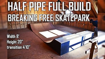 Half pipe full build time lapse