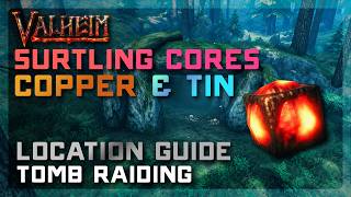 Get Surtling Cores, Copper & Tin FAST in Valheim 1.0! ⛏️ Black Forest Guide