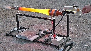 Model Pulse Jet Engine Test!