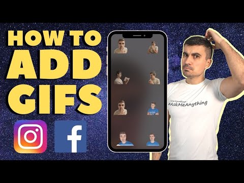 Как БЕСПЛАТНО добавить свой GIF в Instagram и Facebook