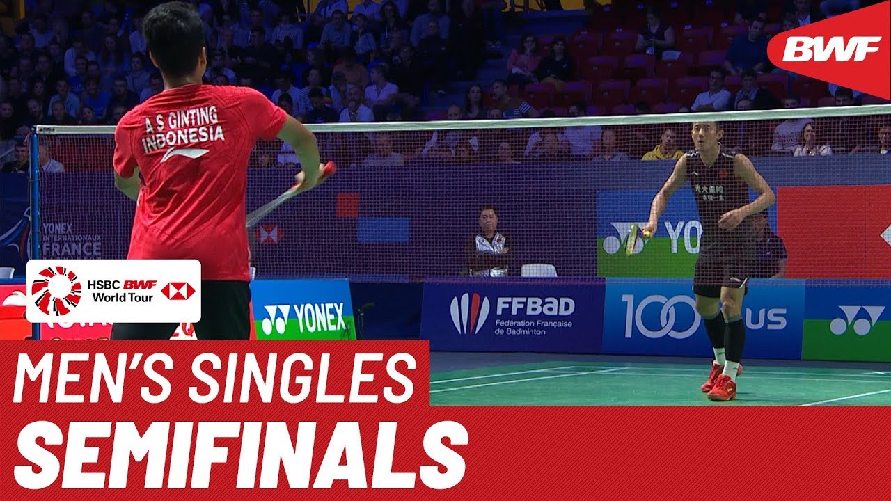SF | MS | Anthony Sinisuka GINTING (INA) [8] vs. CHEN Long (CHN) [5] | BWF 2019