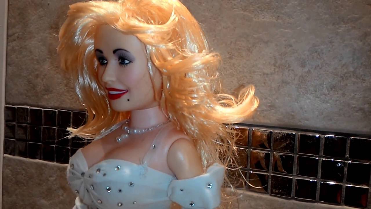 Hello God Dolly Parton Doll.