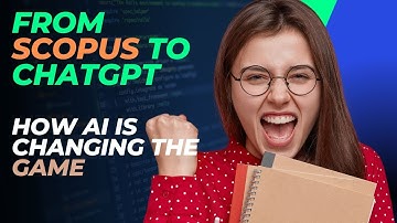 ChatGPT Shakes Up Scopus: The Power of AI in Scholarly Research. #chatgpt #ai