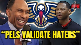 #Pelicans Validate Haters with Trash Play