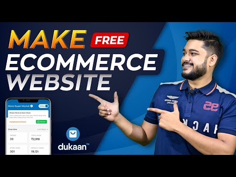 How to Make Ecommerce Website for FREE in India | Dukaan App Review | 2021