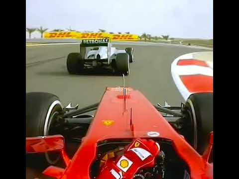 " All the time you have to leave DA space " - Alonso?