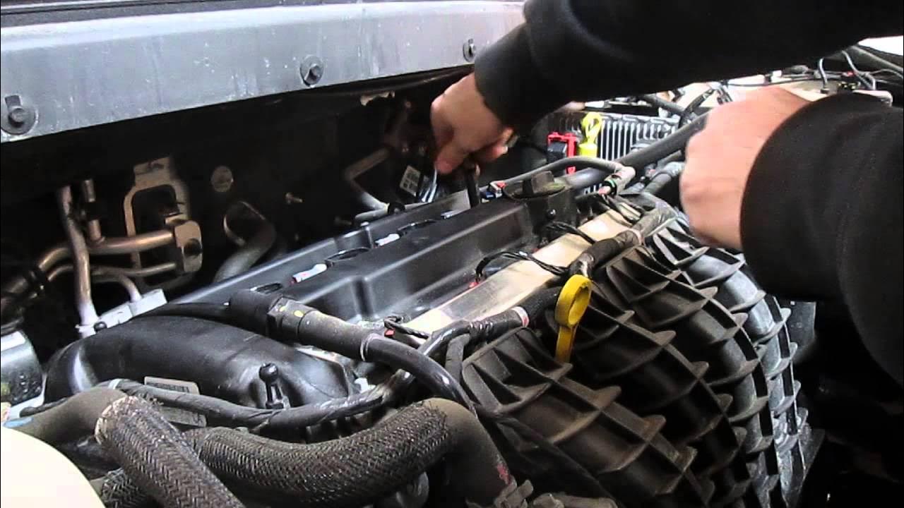 How To Change Spark Plugs On A Dodge Journey 2014 - YouTube