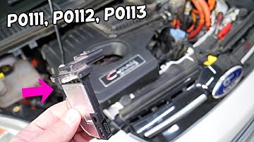 CODE P0111 P0112 P0113 INTAKE TEMPERATURE SENSOR ENGINE LIGHT FORD C-MAX FORD FUSION LINCOLN MKZ HYB