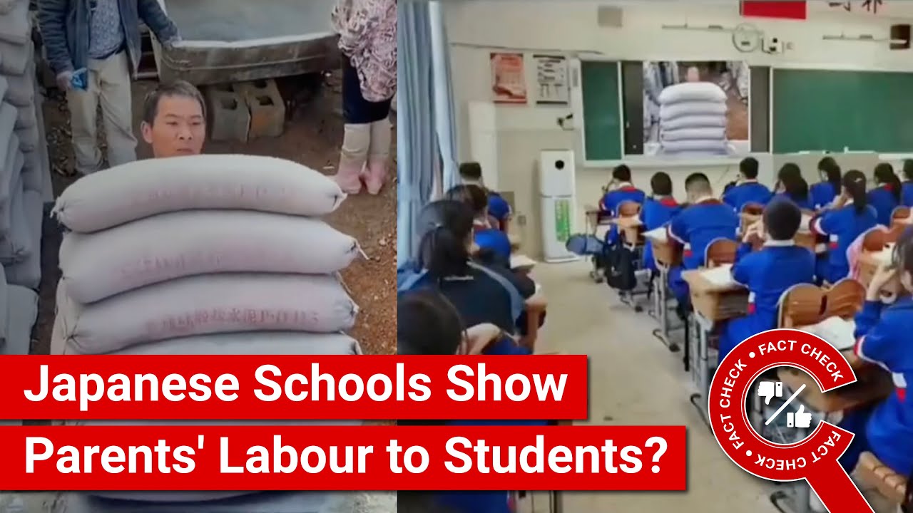 FACT CHECK Viral Video Shows Japanese School Technique of Showing Parents Labour to Students?