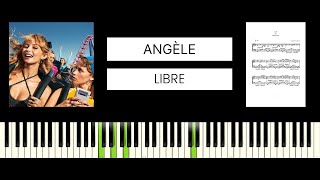 Angèle - Libre (BEST PIANO TUTORIAL &amp; COVER)
