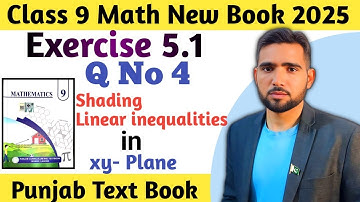 Exercise 5.1 Question Number 4 Class 9 Math New Book  PCTB 2025  | Ex 5.1 Q 4 | Naimat Maths