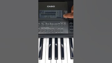 Contrast settings in Casio CTX 870in #casioctx870in