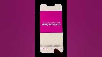 video star editors will NEVER get beats off now