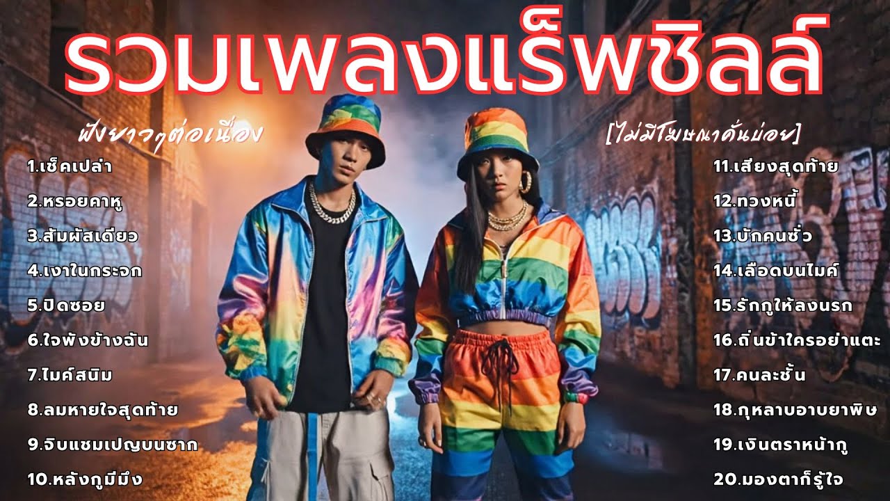รวมเพลงแร็พ ฮิปฮอป Rap/Hip hop ฟังเพลินยาวๆ ไม่มีโฆษณาคั่นบ่อย - [RAP ZONE V] Vol.7