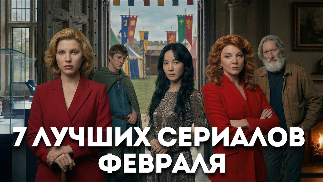 7 Новых Зарубежных Сериалов Февраля. Вышли Все Серии! Netflix, HBO, Apple, Amazon, BBC