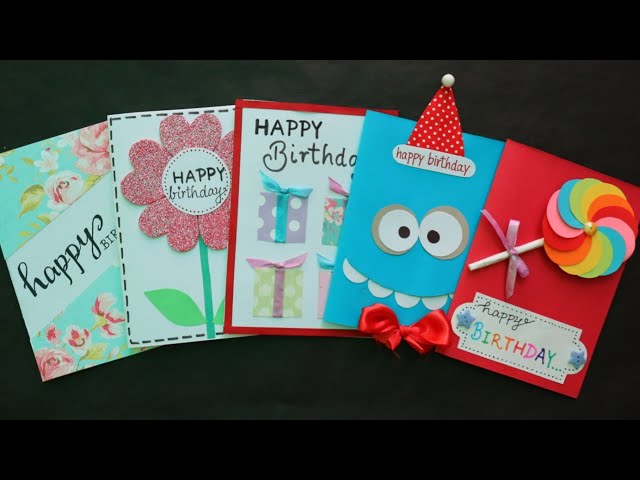 Quick Birthday Card Ideas