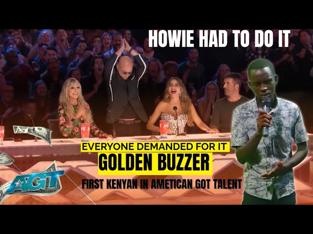 FIRST KENYAN IN AMERICAN GOT TALENT WINS THE GOLDEN BUZZER| class=