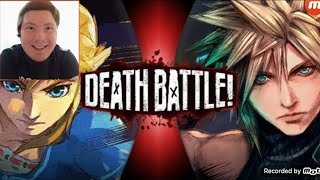 DEATH BATTLE - Link VS Cloud Reaction + Review!