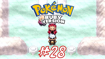 Pokemon Ruby Walkthrough Part 28 - Team Magma On Mt. Pyre