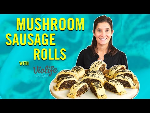 How To Make Vegan Sausage Rolls With Mushrooms