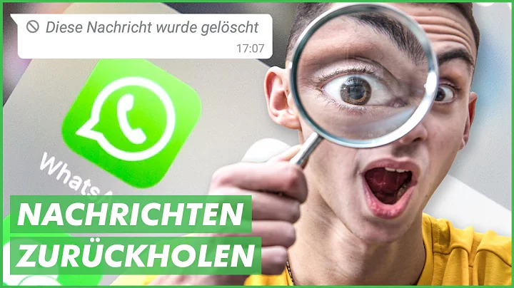 Kann man gelöschte nachrichten bei whatsapp wiederherstellen