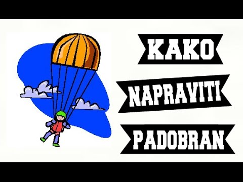 Video: Kako Nacrtati Padobran