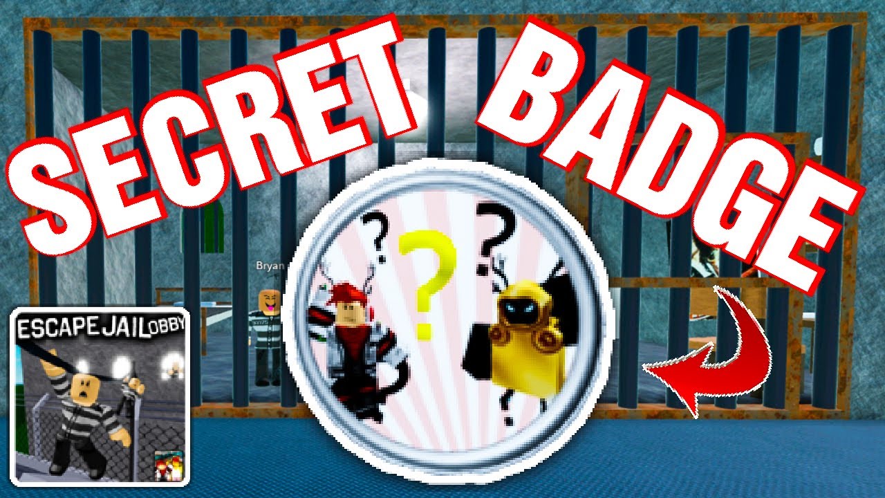 Secret Badge In Escape Jail Obby Roblox Youtube - escape from the roblox jail obby badges and vip roblox