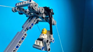 The Ultimate Lego Ski Lift: Satisfying To Watch and Build