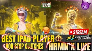 BEST PUNJABI IPAD PRO PLAYER 💪😎@Hrmn_X#punjabi #gaming#livestream #bgmi  #bgmilive #capigaming