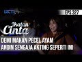 IKATAN CINTA - Ngakakkk!! Agar Dibolehin Makan Pecel Ayam, Andin Akting Seperti Ini