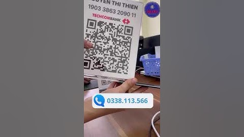 Menu mica in mã QR #bedo #bienquangcao #vatlieuquangcao #quangcao #banghieu