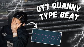 How To Make Beats For OT7 Quanny | FL Studio